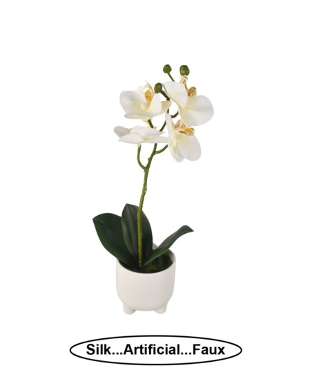 Small Silk Orchid (Silk/Artificial)