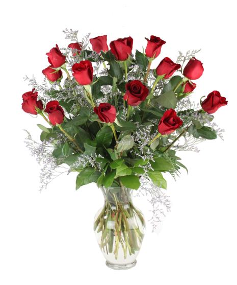 18 Red Roses for the price of 12!